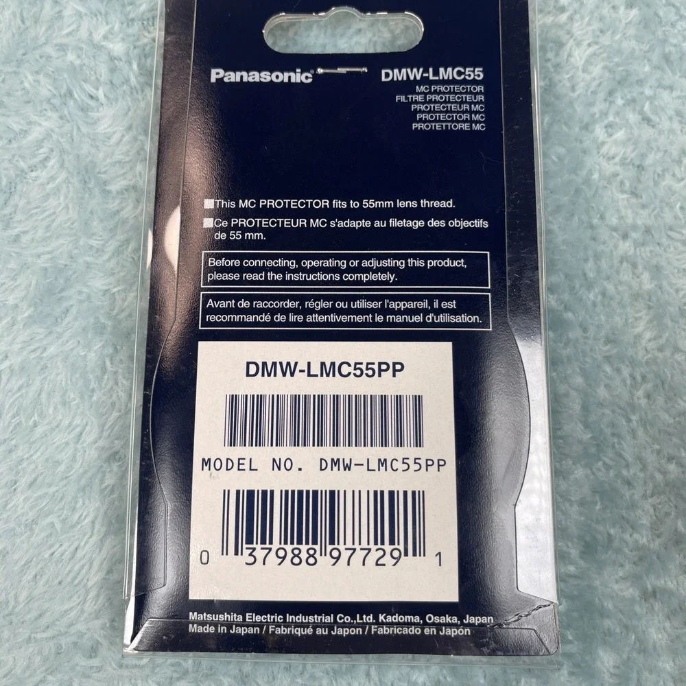 Panasonic Lumix DMW-LMC55 MC Protector Filter 55mm Lens Thread NEW